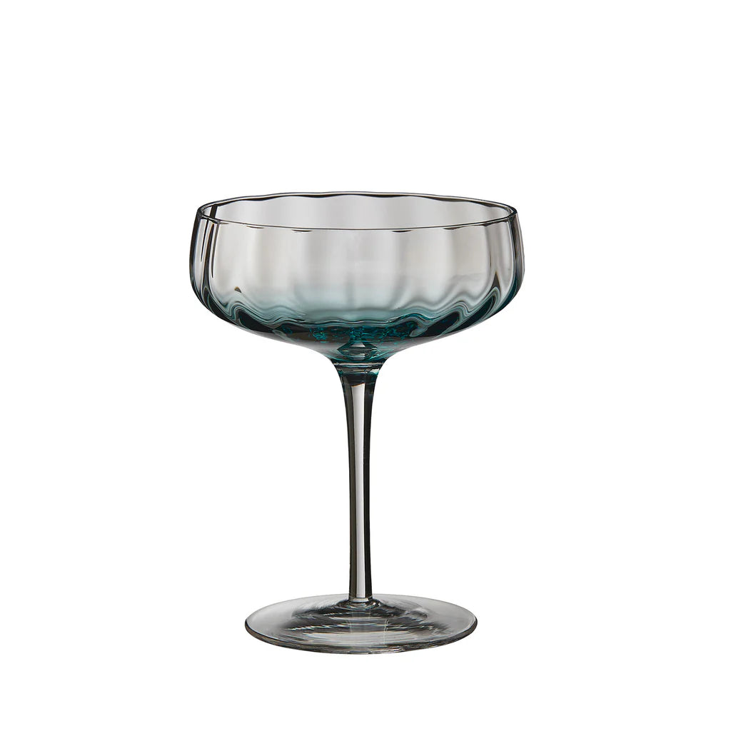 SØHOLM Sonja Champagnerschale petrol